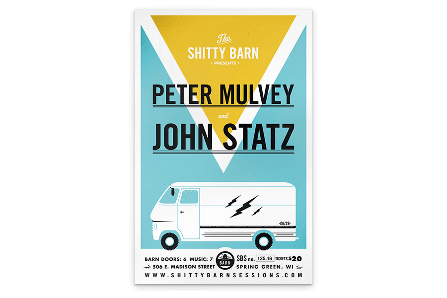 Shitty Barn Sessions 135: Peter Mulvey // John Statz