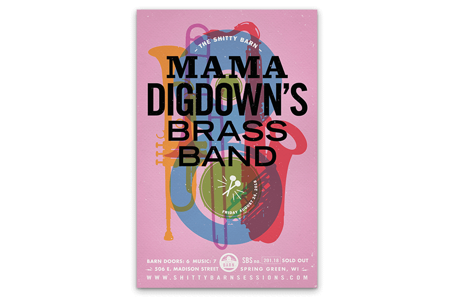 Shitty Barn Sessions 201: Mama Digdown's Brass Band